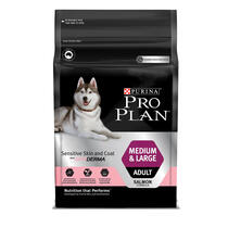 PRO PLAN Medium Large Adult Sensitive Skin Coat Salmon Dry Dog Food
