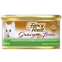 Fancy Feast – Gravy Lovers Salmon Feast in Seared Salmon Flavour Gravy