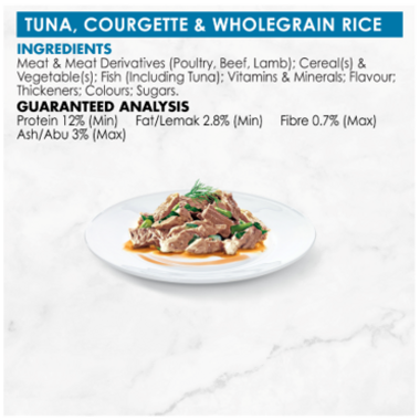 Fancy Feast Inspirations Tuna Courgette Wholegrain Rice