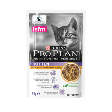 PRO PLAN Cat Kitten Makanan Basah Anak Kucing Chicken