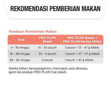 PRO PLAN Cat Kitten Makanan Basah Anak Kucing Salmon rekomendasi