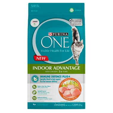 Makanan Kering Kucing Dewasa PURINA ONE® Indoor Advantage with Chicken