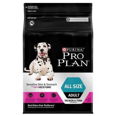PRO PLAN Dog Adult Sensitive Skin & Stomach All Size Salmon Tuna