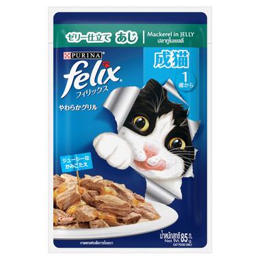 FELIX Adult Makanan Basah Kucing Dewasa rasa Makarel
