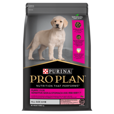 PRO PLAN Puppy Sensitive Skin & Stomach All Size Salmon & Mackarel