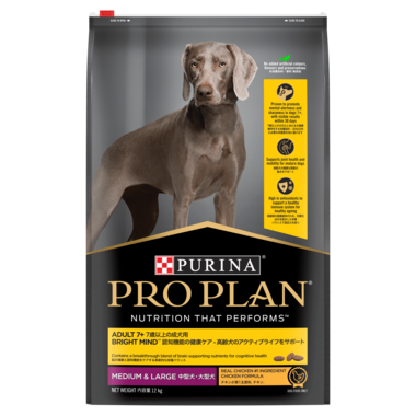 PRO PLAN Adult Bright Mind 7+ Medium & Large Chicken