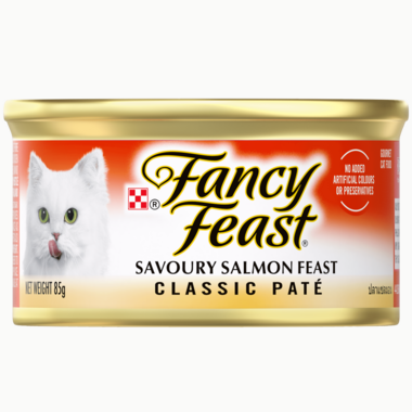 Fancy Feast Classic Paté Savoury Salmon Feast