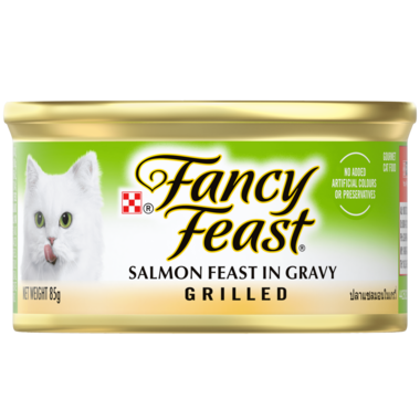 Fancy Feast – Grilled Salmon Feast in Gravy