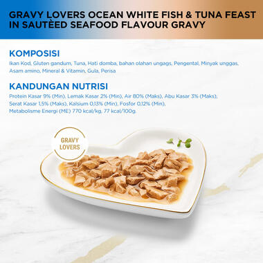 Fancy Feast Gravy Lovers Ocean Whitefish & Tuna